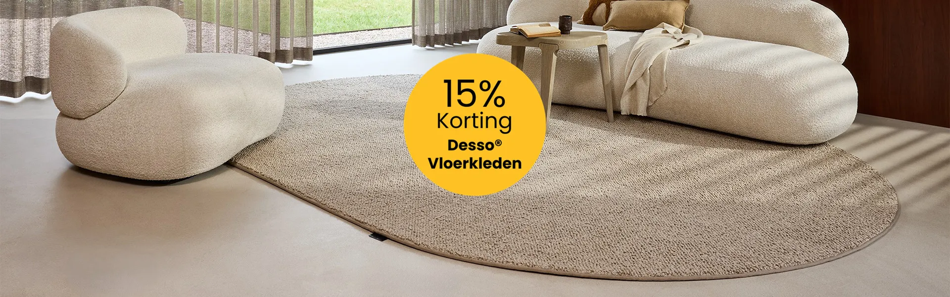 Summer Sale : 15% korting op Desso Vloerkleden Summer Sale : 15% korting op Desso Vloerkleden